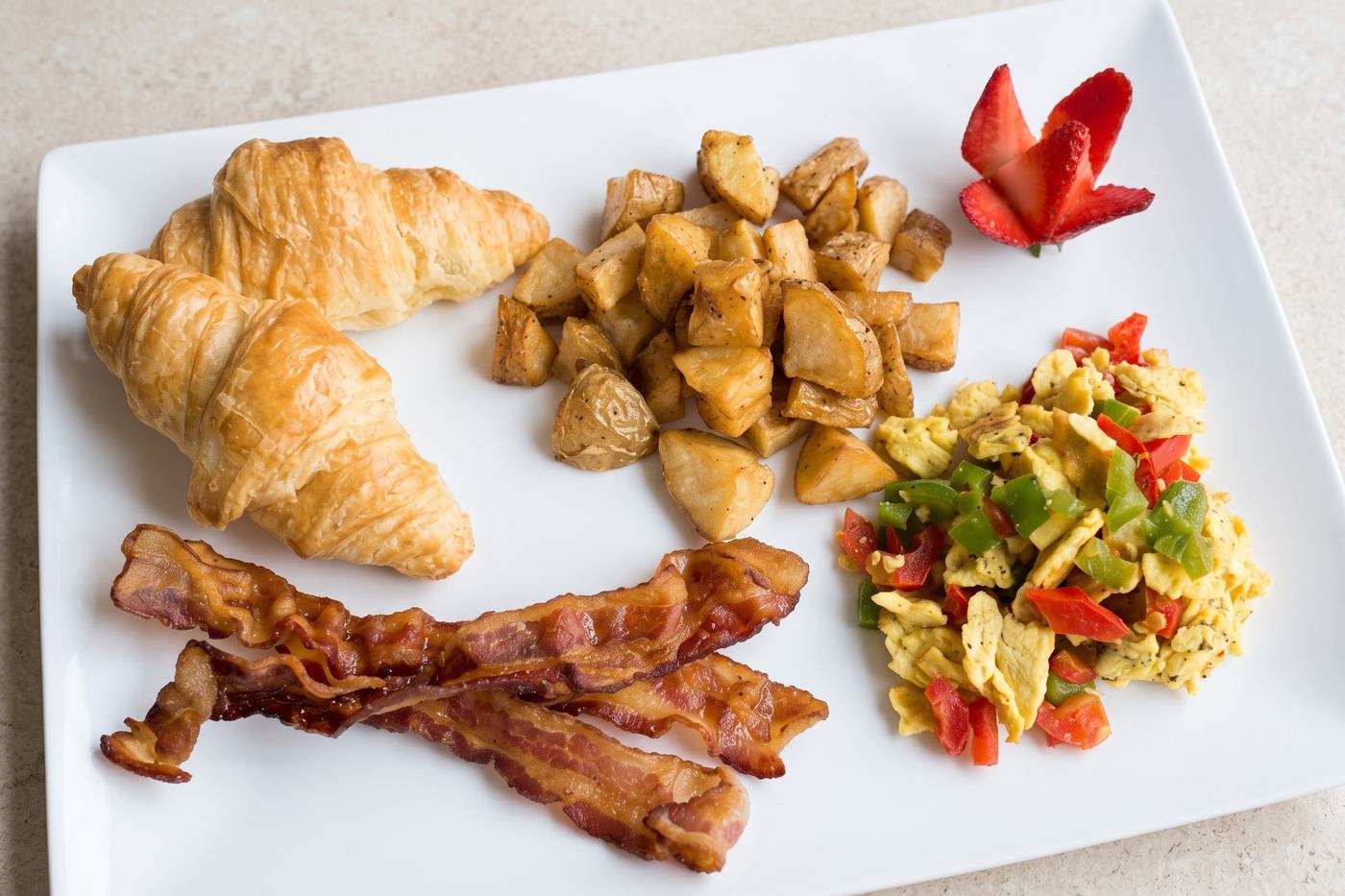 Breakfast plate