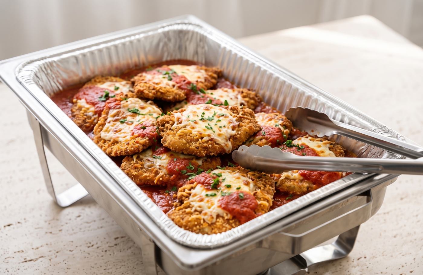 Parmesan crusted chicken