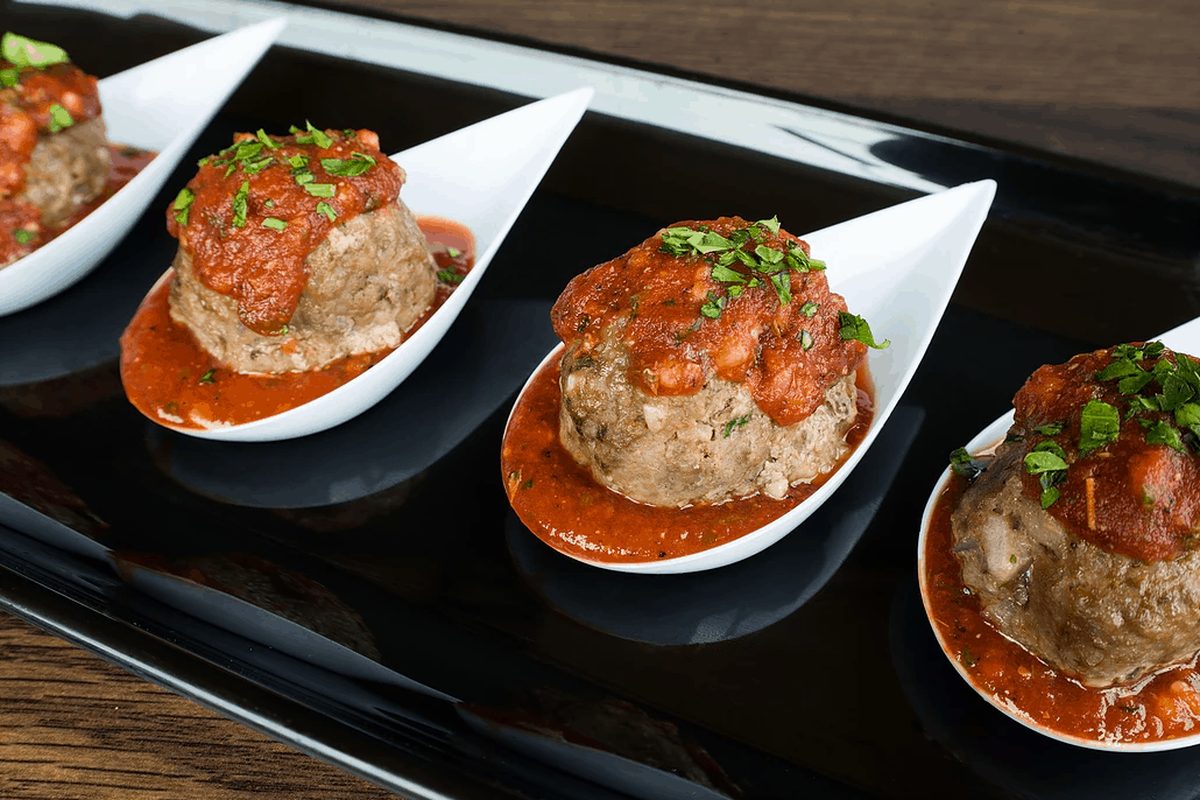Chili-lime shrimp served in crisp wonton cups